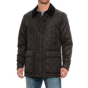 Cole Haan Men's Quilted Barn Jacket Size M NWT